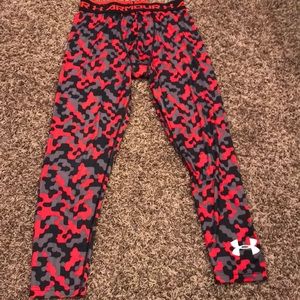Under armour boys tights